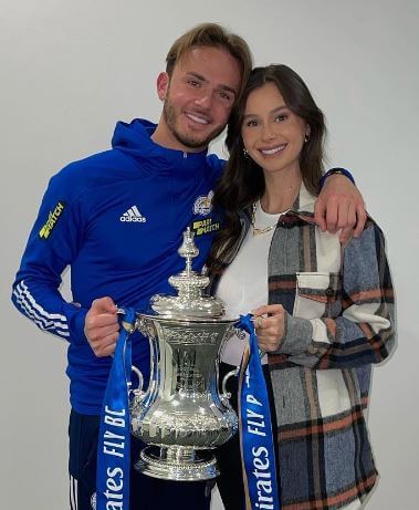 Kennedy Alexa is proud of the achievements of her boyfriend James Maddison.